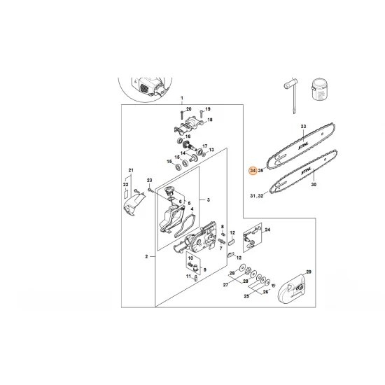 STIHL  Picco Micro 3 | 71 PM3 56 | 1/4